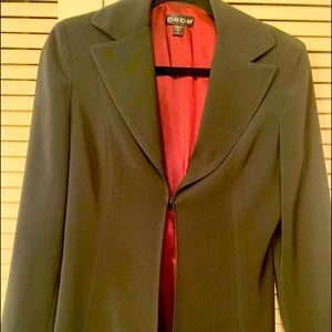 Bebe blazer dark green size 4